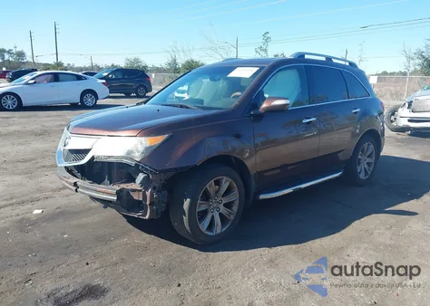 2011 Acura Mdx Advance Package из США, поврежденный, VIN 2HNYD2H59BH525554